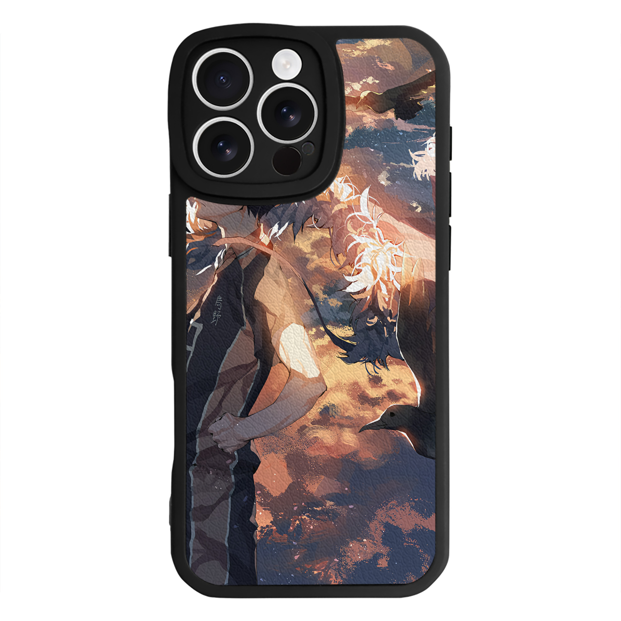 （画像用） ハイキュー!! Haikyu!! 【iPhone 16シリーズ対応】シリコンスマホケース（レザー調） 材質：シリコン
